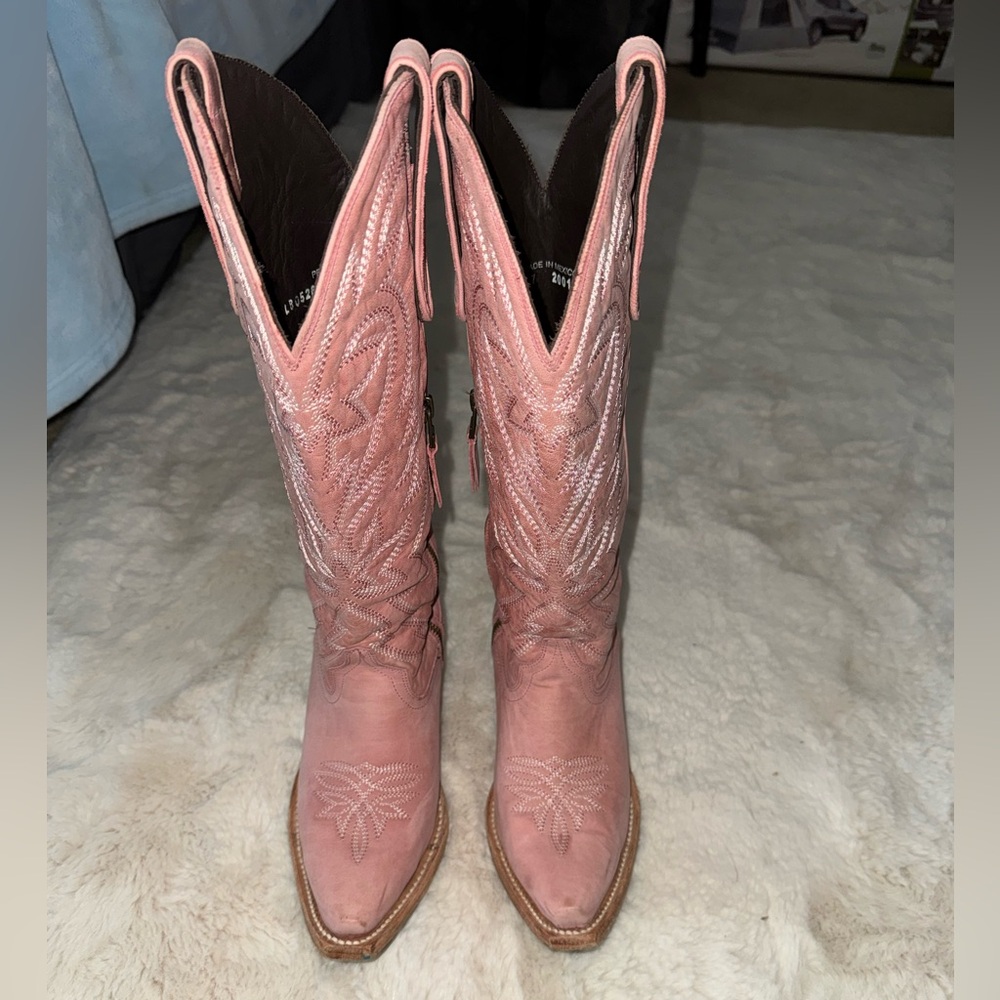 Lane Boots “Smokeshow” western cowboy boots 💕PINK💕 - Picture 9 of 10